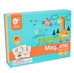 Classic World Ξύλινο Μαγνητικό Κουτί Ζωάκια - C20025