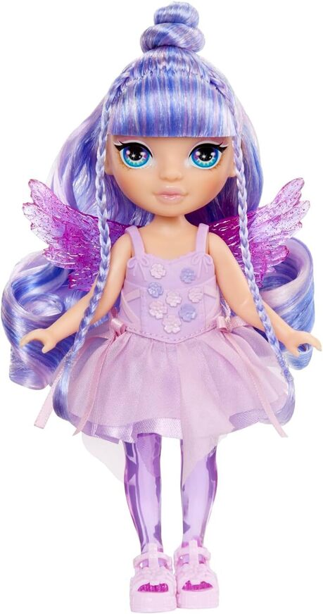 Rainbow High Littles Rainbow Fantasy Fairies - Amethyst Willow Doll - 543435EUC