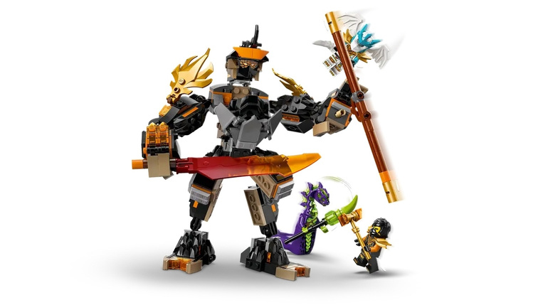 Lego Ninjago Cole's Mission Mech & Dragon Zane - 71854