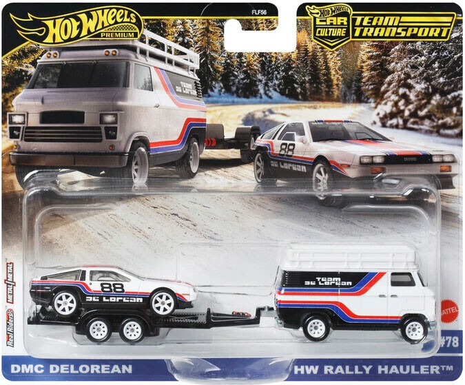 HW Premium Team Transport DMC Delorean - JBM35