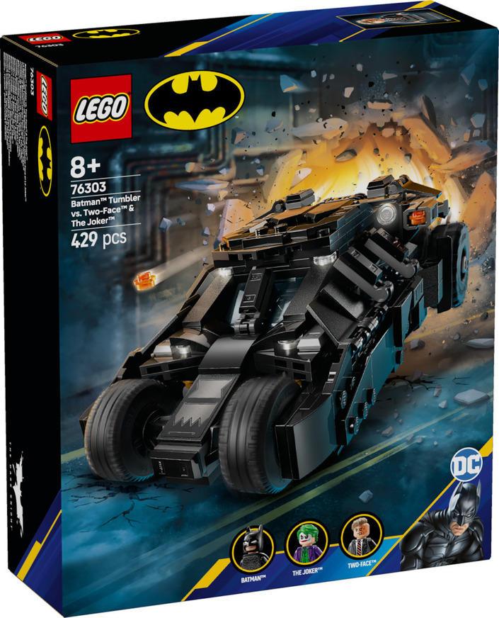 Lego Super Heroes Batman Tumbler Vs. Two-face & The Joker