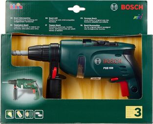 Bosch Power Drill Δράπανο - Τρυπάνι Με Ήχο Και Φωτεινά Εφέ - KL8413