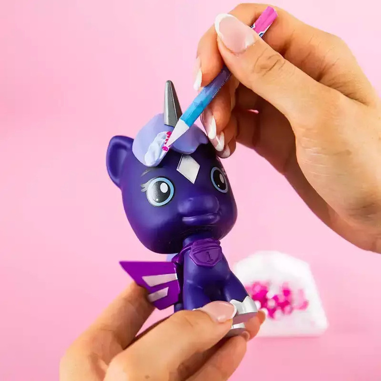 Crystalverse Διακοσμώ Mε Στρας Τον Μονόκερο - Apollo - CV-001