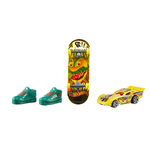 Hot Wheels Skate, Παπούτσια & Αυτοκινητάκι Ferocious Foods & Maximum Leeway - HGT78