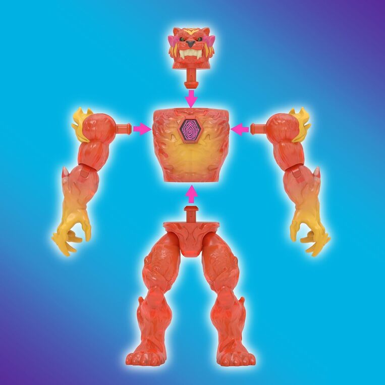 Mr. Beast Lab Hybrids Figure 5-Pack Hyper Fusion Lab - MOTO24910