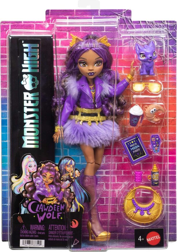 Monster High Clawdeen Wolf Doll - JHK30