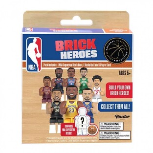 NBA Brick Heroes Μίνι Φιγούρα NBA Superstar σε Κουτάκι Έκπληξη - NBA00000