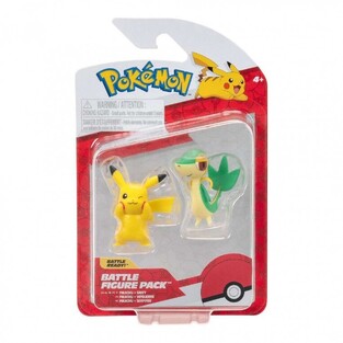 Pokemon 2 Figure Battle Pack First Partner Snivy & Pikachu - PKW4066