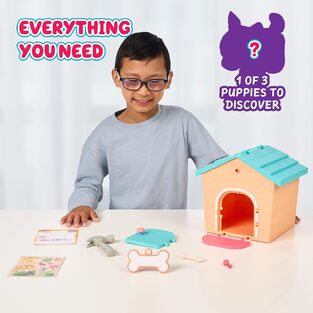Little Live Pets My Puppy’s Home Mini Playset – Γαλάζιο Σπιτάκι Mε Κουταβάκι Έκπληξη - LLP26616