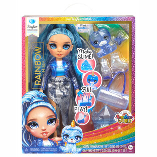 Rainbow High Κούκλα & Slime Skyler (Blue) - 120216EU