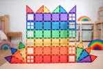 Connetix Rainbow Starter Pack Μαγνητικά Τουβλάκια Κατασκευών 60τμχ. - CT-R-00060-ST