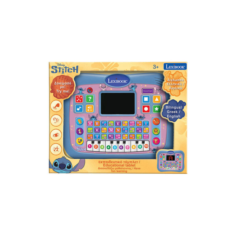 Lexibook Εκπαιδευτικό Δίγλωσσο Tablet Stitch - JCPAD007Di8