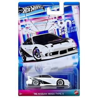 Hot Wheels: 90’S Street Scene - `96 Nissan 180SX Type X - JCB57