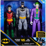 Batman - Batman & Robin VS. The Joker Πακέτο Με 3 Φιγούρες 30 Cm - 6064967
