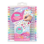 Make It Real Glimmer & Glow 30 Gel Pen Set - FK72007