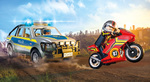 Playmobil City Action Αστυνομικό Όχημα Pickup και Μοτοσυκλέτα - 71875