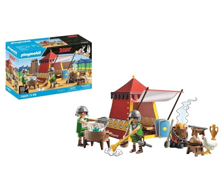Playmobil Asterix Η Σκηνή Των Λεγεωνάριων - 71829