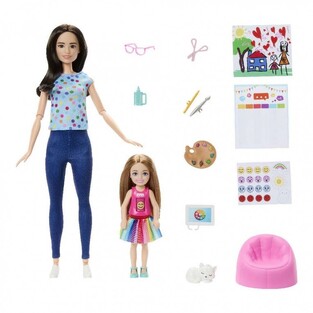 Barbie Kαι Chelsea Δασκάλα Καλλιτεχνικών - HRG48