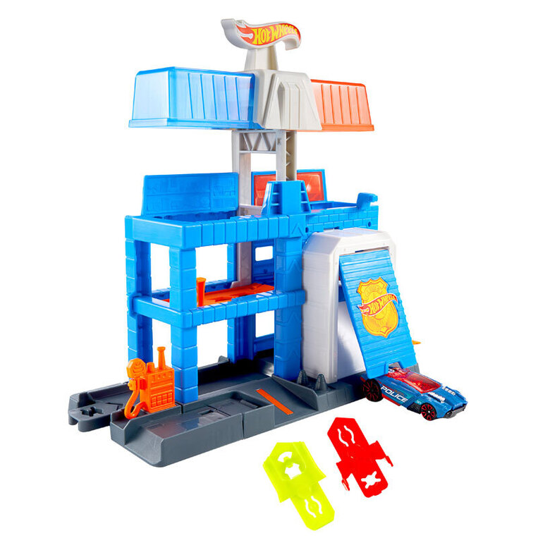 Hot Wheels City Downtown Police Tower - JHL74