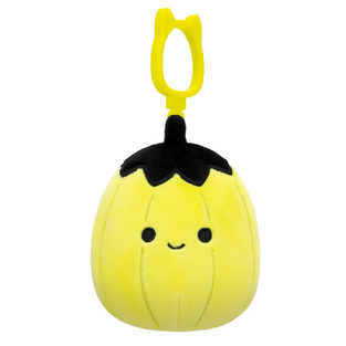 Squishmallows Halloween Λούτρινο Μπρελόκ Walt Neon Lime Green Pumpkin 9cm - SQCP00258