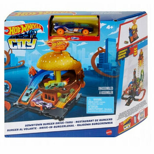 Hot Wheels Πίστες City Burger Drive-Thru - HDR26 (HDR24)