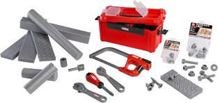  Little Tikes Creative Construction Tool Box Set with 9 Accessories - 643262EUC