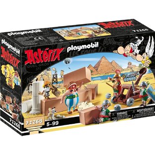 Playmobil Asterix Asterix Ο Νουμερομπίς Και Η Κατασκευή Του Παλατιού - 71268