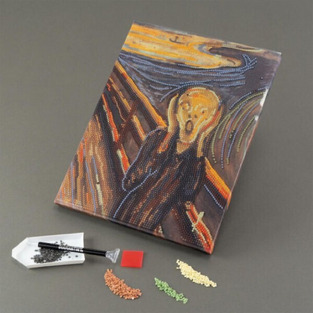 Diamantiny Ψηφιδωτό με Διαμάντια - The Scream - GRAF96708