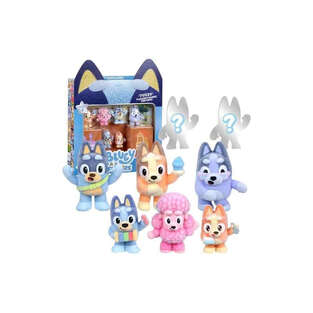 Bluey & Family Fuzzies Deluxe Figure Pack (8 Φιγούρες) - BLY19358