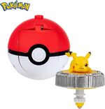 Pokemon Battle Spinning Top and Poke Ball Launcher Pikachu - PKW4398 