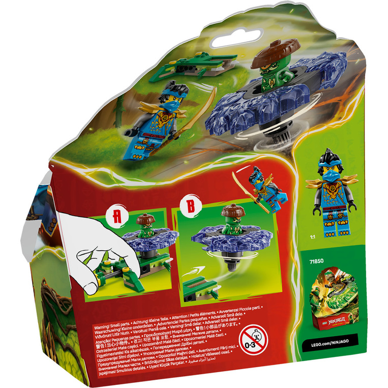 Lego Ninjago  Nya Vs. Mutation Monster Spinner – 71849