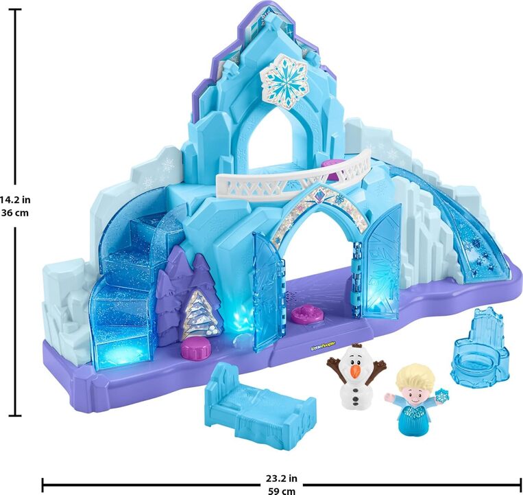 Disney Frozen Elsa's Ice Palace By Little People - GKV24