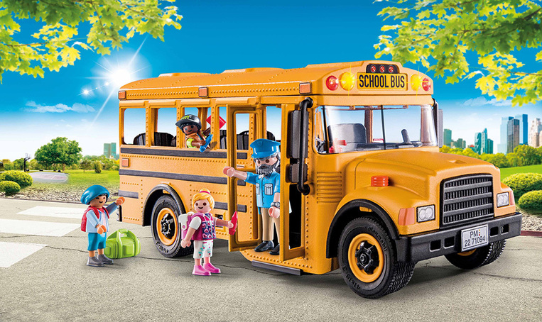 Playmobil City Life Σχολικό Λεωφορείο Με Μαθητές - 70983