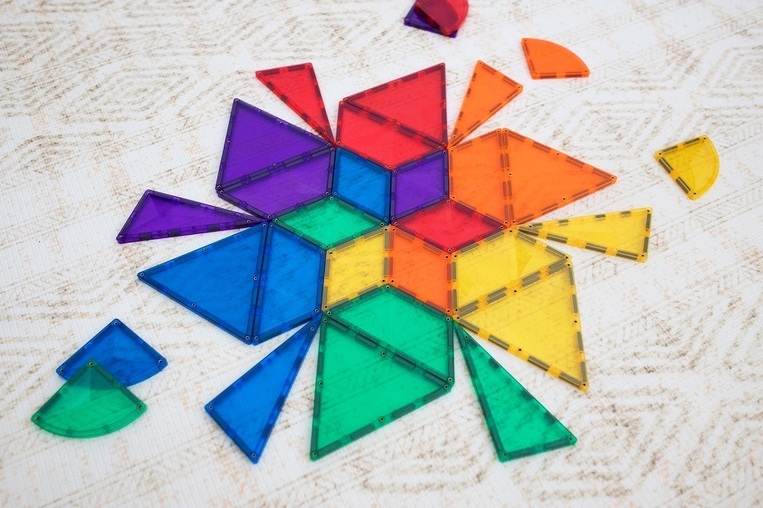 Connetix Rainbow Shape Expansion Pack Μαγνητικά Τουβλάκια Κατασκευών 36τμχ - CT-R-00036-SE