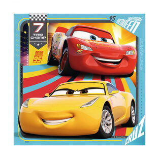 Ravensburger Παζλ 3x49 τμχ Cars 3 - 05-08015