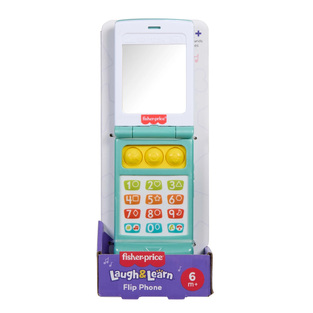 Fisher-Price Laugh & Learn Flip Phone - Εκπαιδευτικό Κινητό Με Πορτάκι - JNJ57