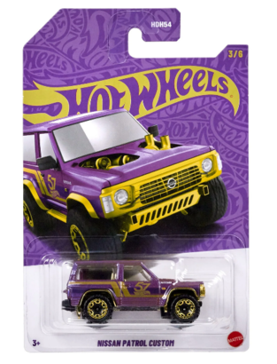 HW Pearl and Chrome Nissan Patrol Custom - JDM28