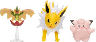 Pokemon 3 Figure Battle Pack Flapple, Jolteon, Clefairy - PKW3510