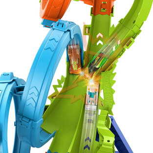 Hot Wheels Action Πίστα Συγκρούσεων Με 4 Λούπ - HXR70