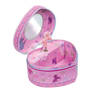 Μουσικό Κουτί Καρδιά Unicorn Ροζ - 14831260