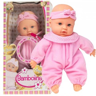 Bambolina Amore 26εκ Mε 4 Ήχους Ροζ - BD1814