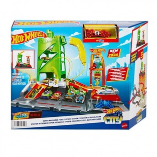 Hot Wheels City Πίστα Σταθμός Καυσίμων - HTN79