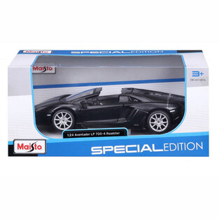 Maisto Matt Black Series 1:24 Lamborghini Aventador LP 700-4 Roadster - FK31504