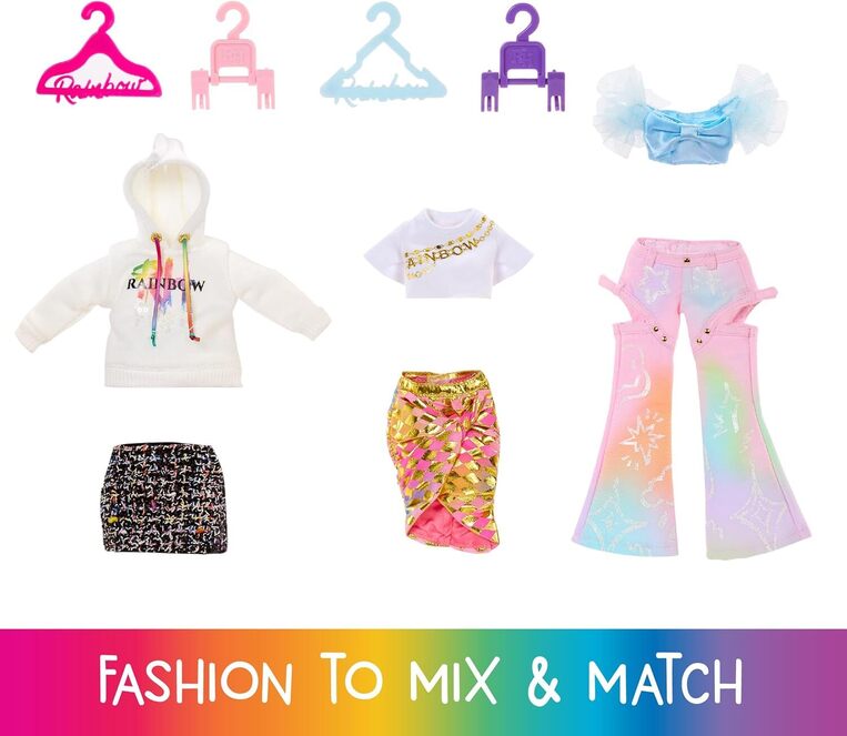 Rainbow High Amaya’s Rainbow Closet Playset - 543183EUC