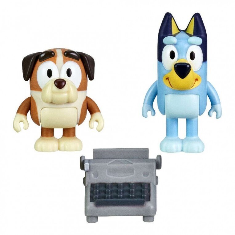 Bluey Σετ Mε 2 Φιγούρες Kαι Αξεσουάρ School Friends Bluey & Winton - BLY88000