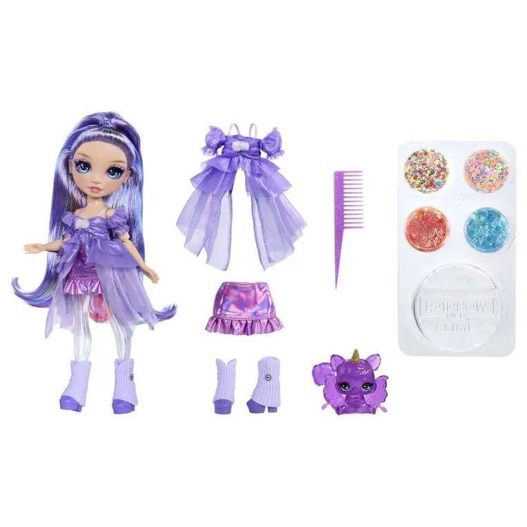 Rainbow High Rainbow Shimmers Violet Willow Fashion Doll - 122425EUC