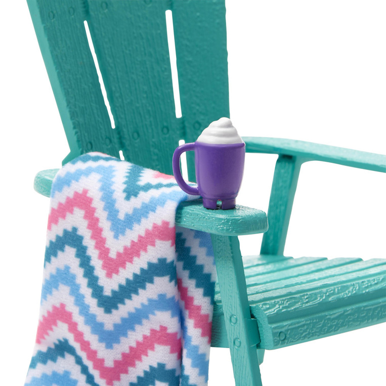 Barbie Έπιπλα Σετ Κήπου - HJV33