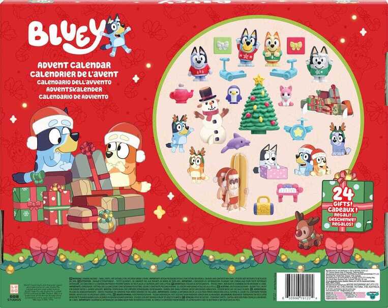 Bluey Advent Calendar Mini Figures - BLY19122