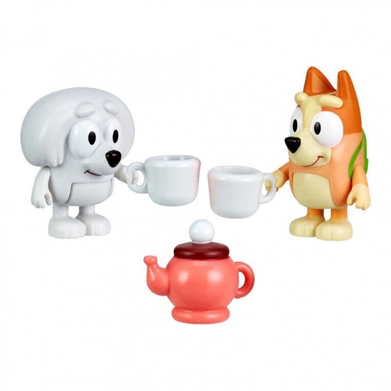 Bluey Σετ Mε 2 Φιγούρες Kαι Αξεσουάρ School Friends Lila & Bingo - BLY87000