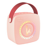 Kiddoboo Karaoke Junior Με Ασύρματo Μικρόφωνo Ροζ Nikoleta TV - KBT3NTPNK
